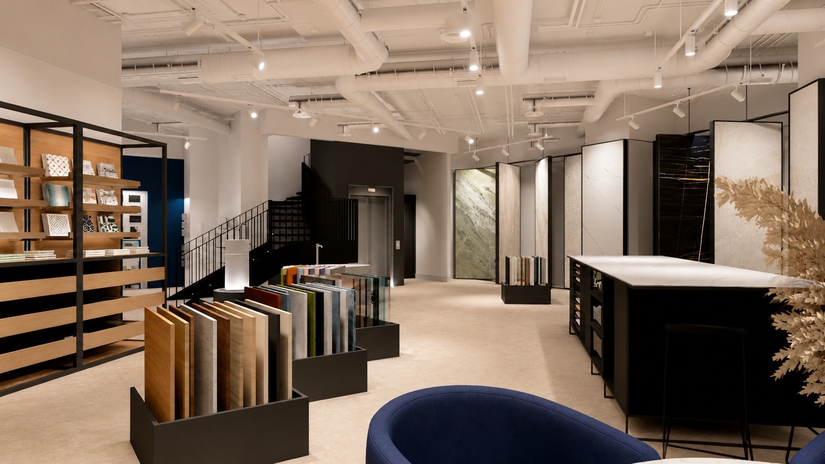 Faraidooni Abu Dhabi Showroom lighting design gallery image 2
